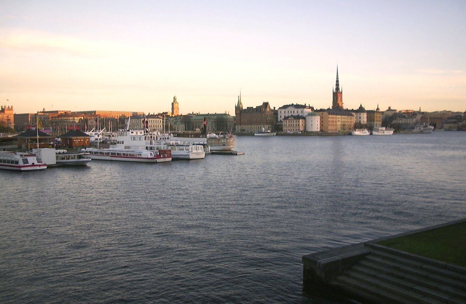 A Stockholm river scene from A 3G Lab Press Tour of Helsinki and Stockholm, Finland and Sweden - 12th March 2001