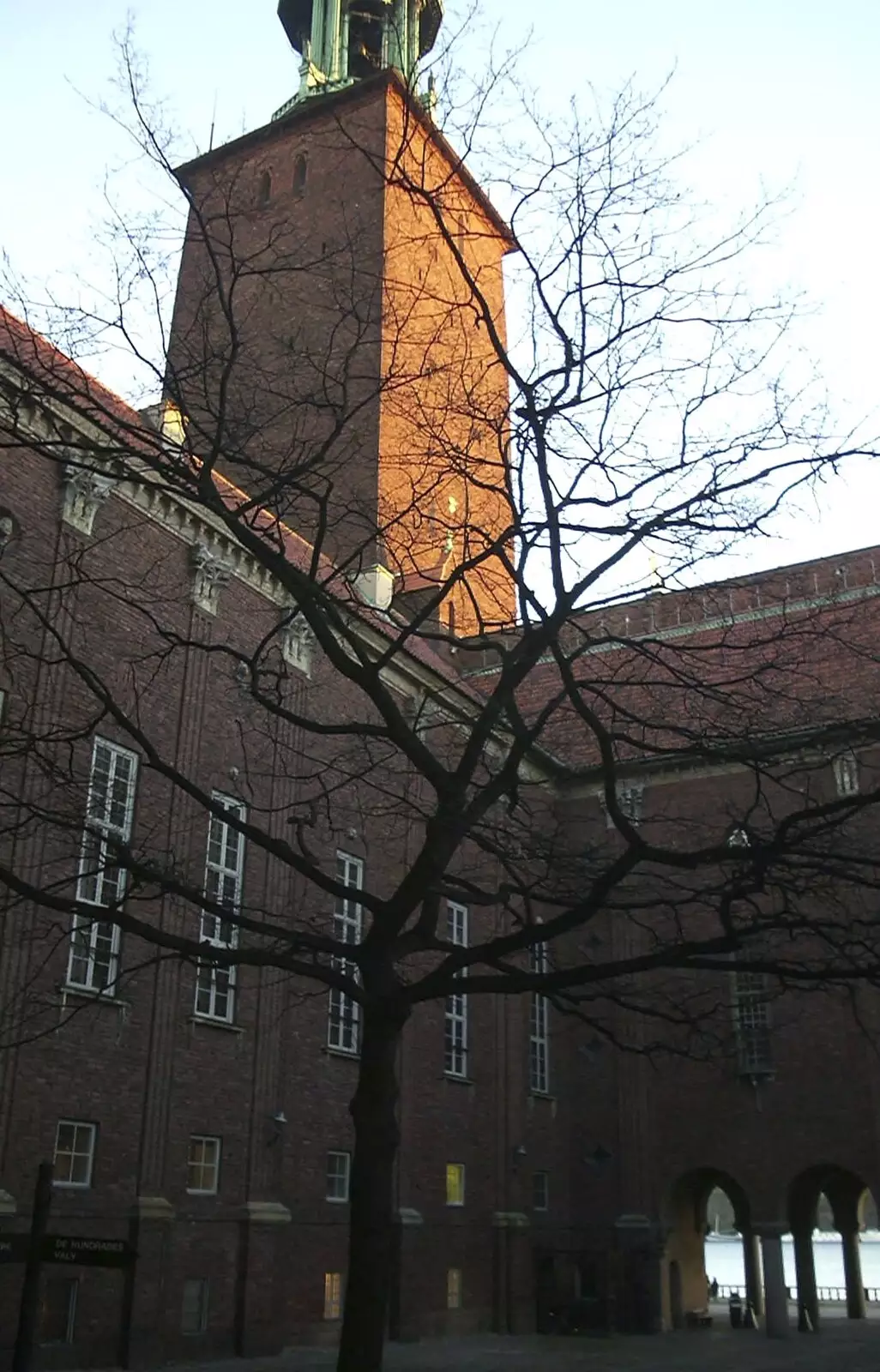 The Stadshuset, from A 3G Lab Press Tour of Helsinki and Stockholm, Finland and Sweden - 12th March 2001