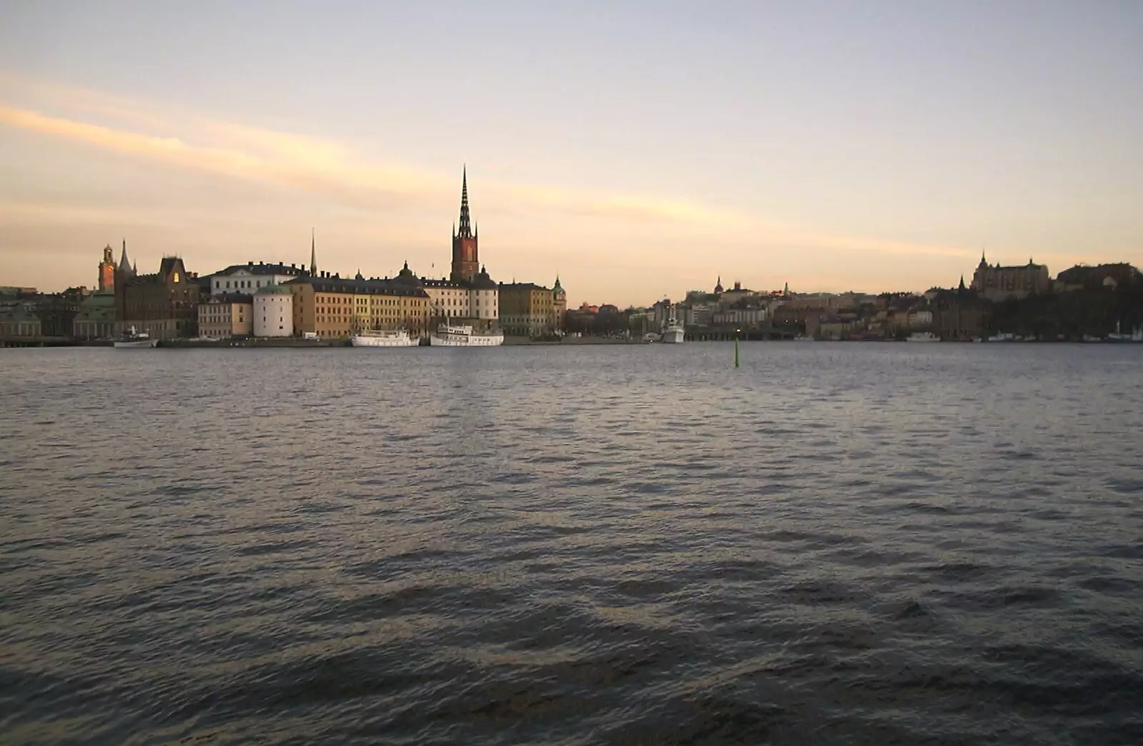 Looking across the river, from A 3G Lab Press Tour of Helsinki and Stockholm, Finland and Sweden - 12th March 2001