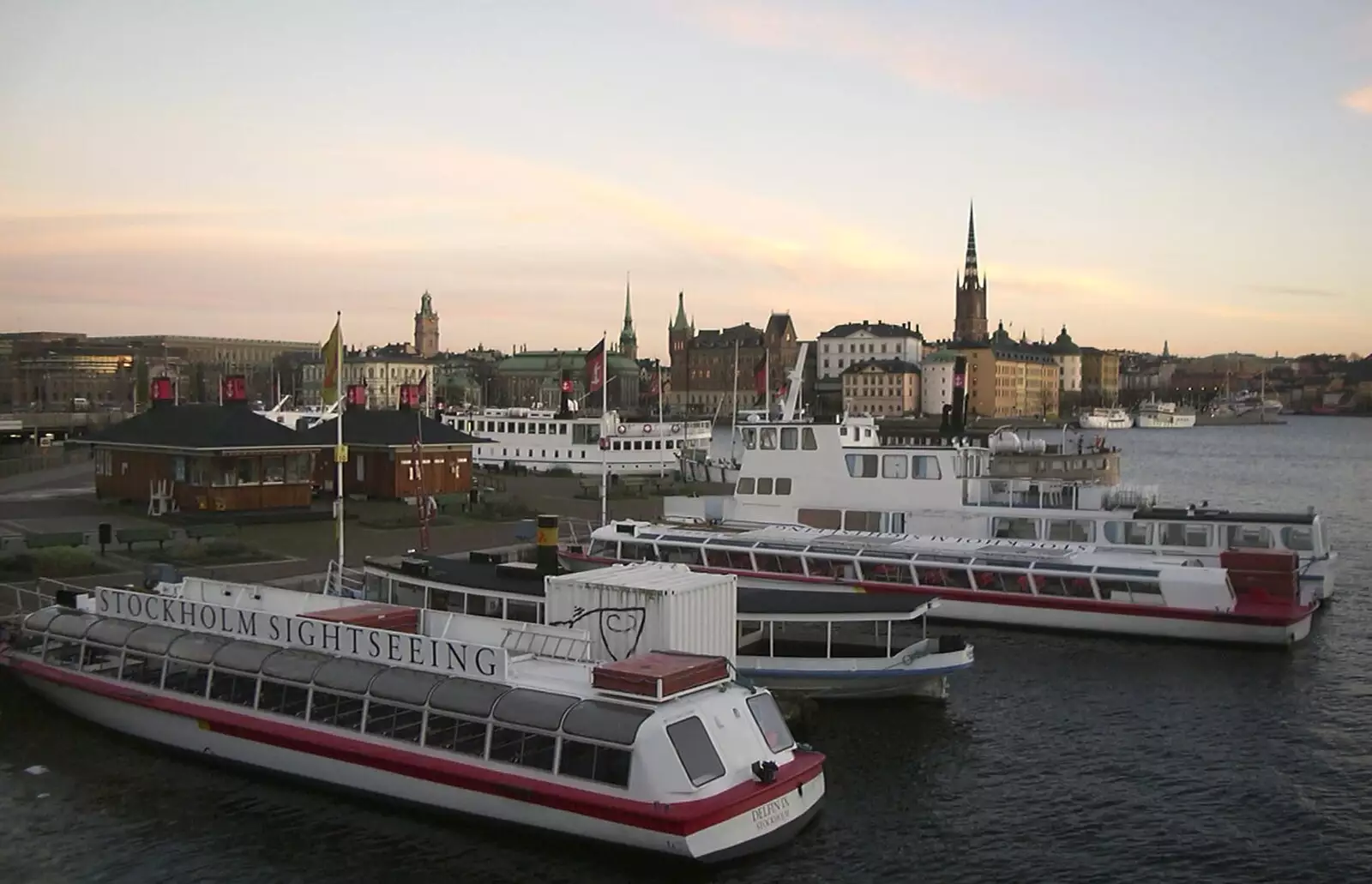 Stockholm boats, from A 3G Lab Press Tour of Helsinki and Stockholm, Finland and Sweden - 12th March 2001