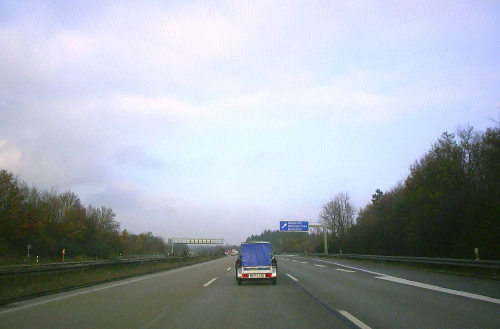 On, on, on... Das Autobahn... from The 3G Lab Press Tour: Munich, Germany - 14th March 2001