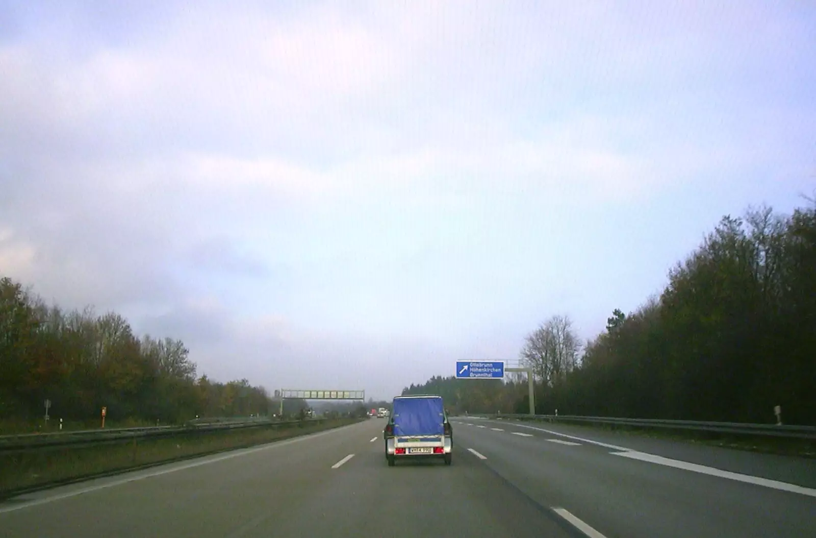 On, on, on... Das Autobahn..., from The 3G Lab Press Tour: Munich, Germany - 14th March 2001