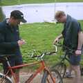 The BSCC Annual Bike Ride, Marquess of Exeter, Oakham, Rutland - 12th May 2001, Apple and Paul