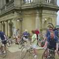 The BSCC Annual Bike Ride, Marquess of Exeter, Oakham, Rutland - 12th May 2001, Lots of bikes milling around
