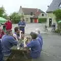 In the tarmac beer garden, The BSCC Annual Bike Ride, Marquess of Exeter, Oakham, Rutland - 12th May 2001