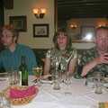 Marc, Suey and DH, The BSCC Annual Bike Ride, Marquess of Exeter, Oakham, Rutland - 12th May 2001