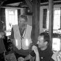 The BSCC in a pub somewhere, The BSCC Annual Bike Ride, Marquess of Exeter, Oakham, Rutland - 12th May 2001