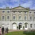 The front of Wolverstone Hall, Phil and Lisa's Wedding, Woolverston Hall, Ipswich, Suffolk - 1st July 2001