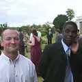 Foxy and Carl, Phil and Lisa's Wedding, Woolverston Hall, Ipswich, Suffolk - 1st July 2001