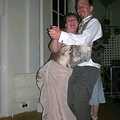 More dancing action, Phil and Lisa's Wedding, Woolverston Hall, Ipswich, Suffolk - 1st July 2001