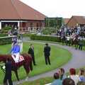 The paddock at Newmarket, 3G Lab Goes to the Races, Newmarket, Suffolk - 15th July 2001