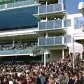 Crowds and the stands, 3G Lab Goes to the Races, Newmarket, Suffolk - 15th July 2001