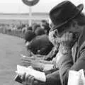 Contemplating the form, 3G Lab Goes to the Races, Newmarket, Suffolk - 15th July 2001