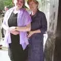 Sis and Judith, Elisa and Luigi's Wedding, Carouge, Geneva, Switzerland - 20th July 2001