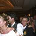 A conga breaks out, Elisa and Luigi's Wedding, Carouge, Geneva, Switzerland - 20th July 2001