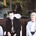 Nosher with Grandmother, Elisa and Luigi's Wedding, Carouge, Geneva, Switzerland - 20th July 2001