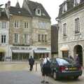 Sis roams through the streets of Beaune, A Short Holiday in Chivres, Burgundy, France - 21st July 2001