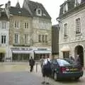 Sis roams through the streets of Beaune, A Short Holiday in Chivres, Burgundy, France - 21st July 2001