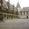 The cobbles of the Hospices de Beaune, A Short Holiday in Chivres, Burgundy, France - 21st July 2001