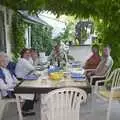 Nosher around the table, A Short Holiday in Chivres, Burgundy, France - 21st July 2001