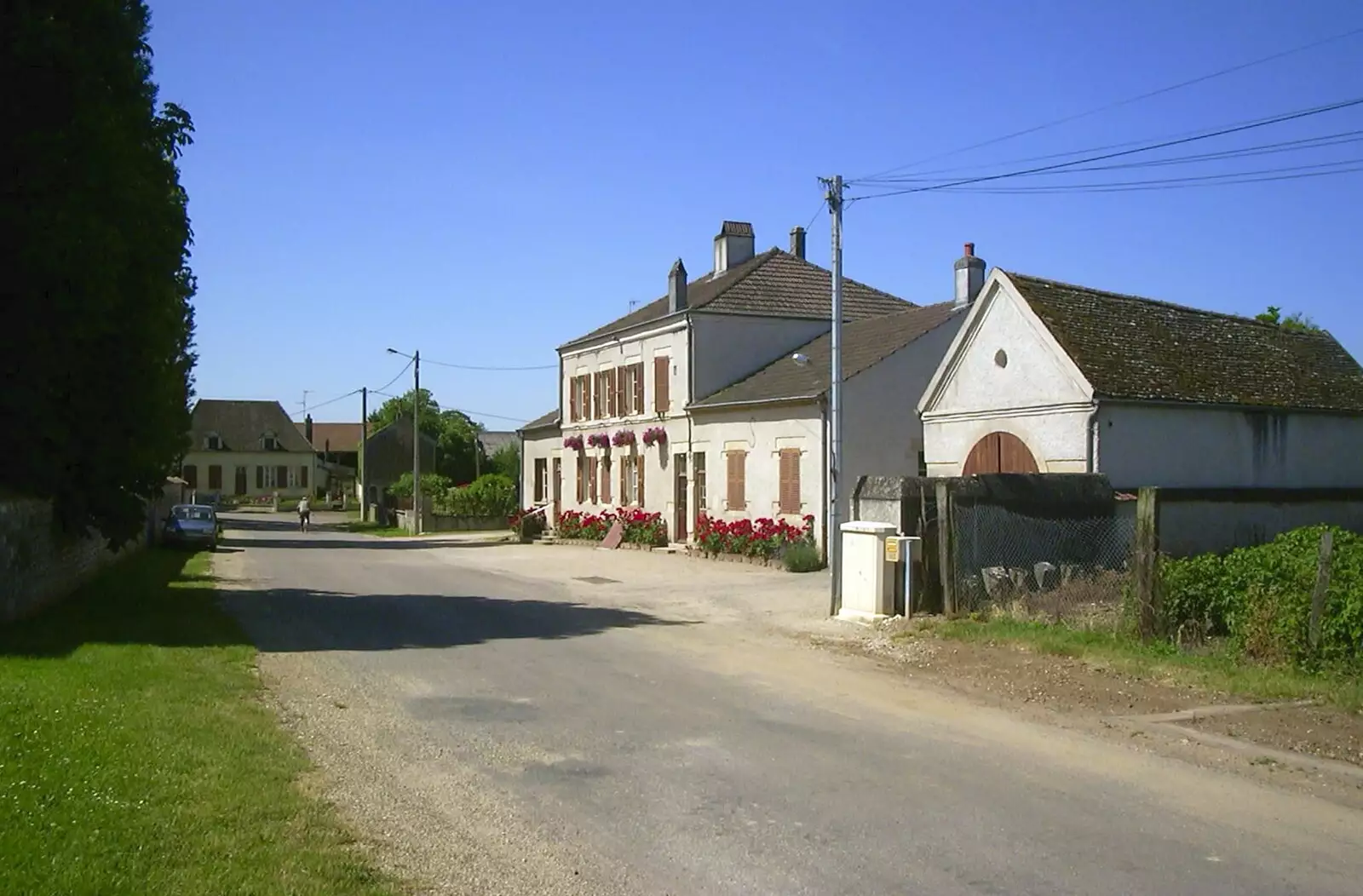 The Mairie-Ecole, near the house, from A Short Holiday in Chivres, Burgundy, France - 21st July 2001