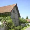 A timber-framed building, A Short Holiday in Chivres, Burgundy, France - 21st July 2001