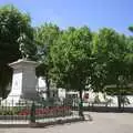 A war memorial, A Short Holiday in Chivres, Burgundy, France - 21st July 2001