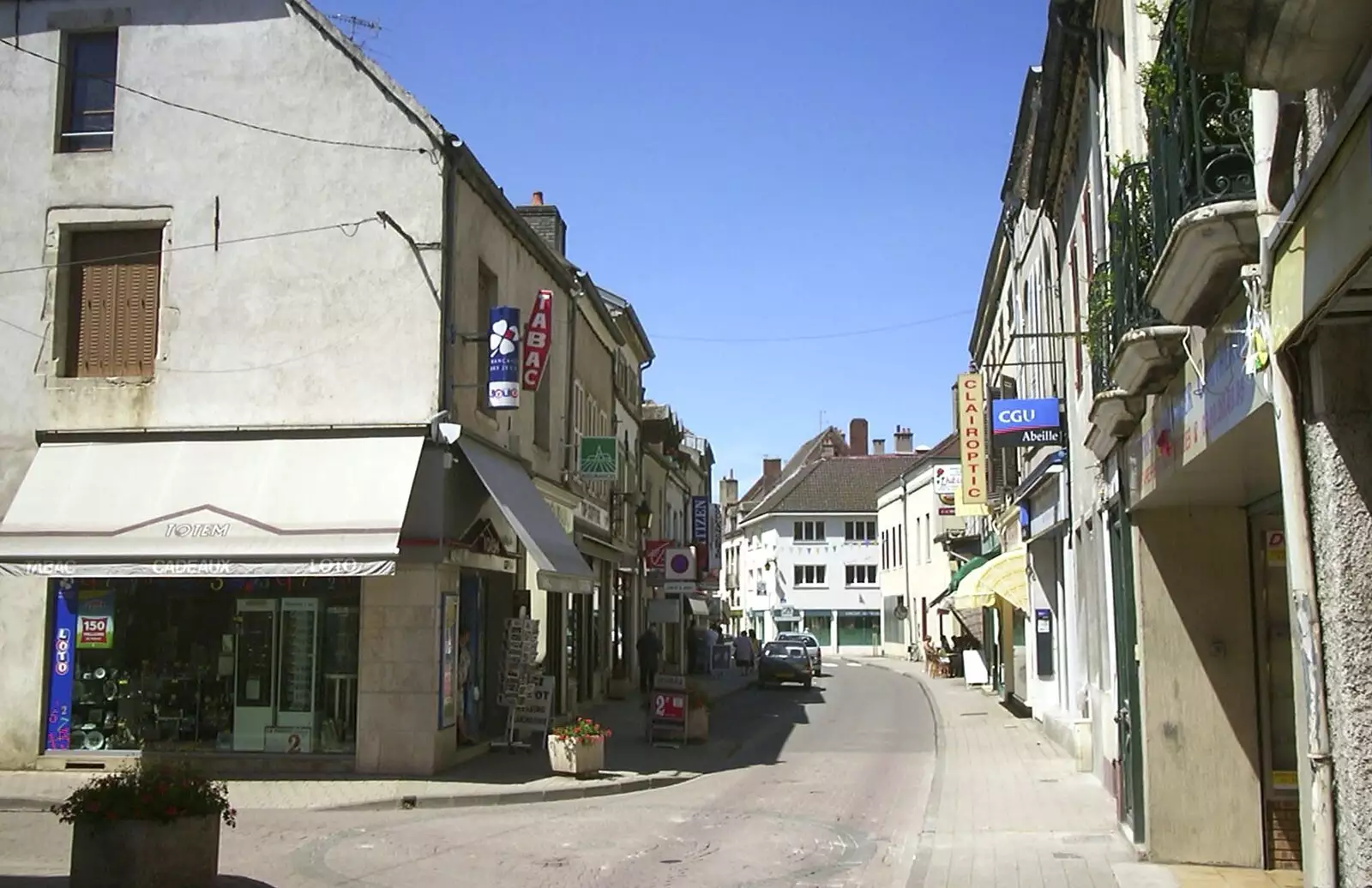 The streets of Beaune, from A Short Holiday in Chivres, Burgundy, France - 21st July 2001