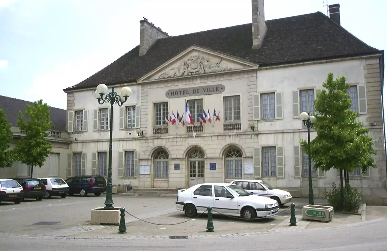 Beaune's Hotel de Ville, from A Short Holiday in Chivres, Burgundy, France - 21st July 2001