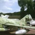 There's a whole collection of wrecked aircraft, A Short Holiday in Chivres, Burgundy, France - 21st July 2001