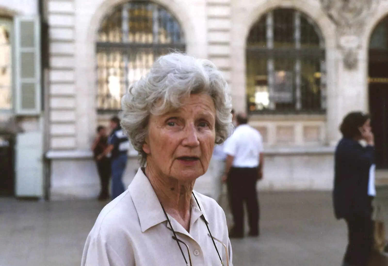 Grandmother, from A Short Holiday in Chivres, Burgundy, France - 21st July 2001