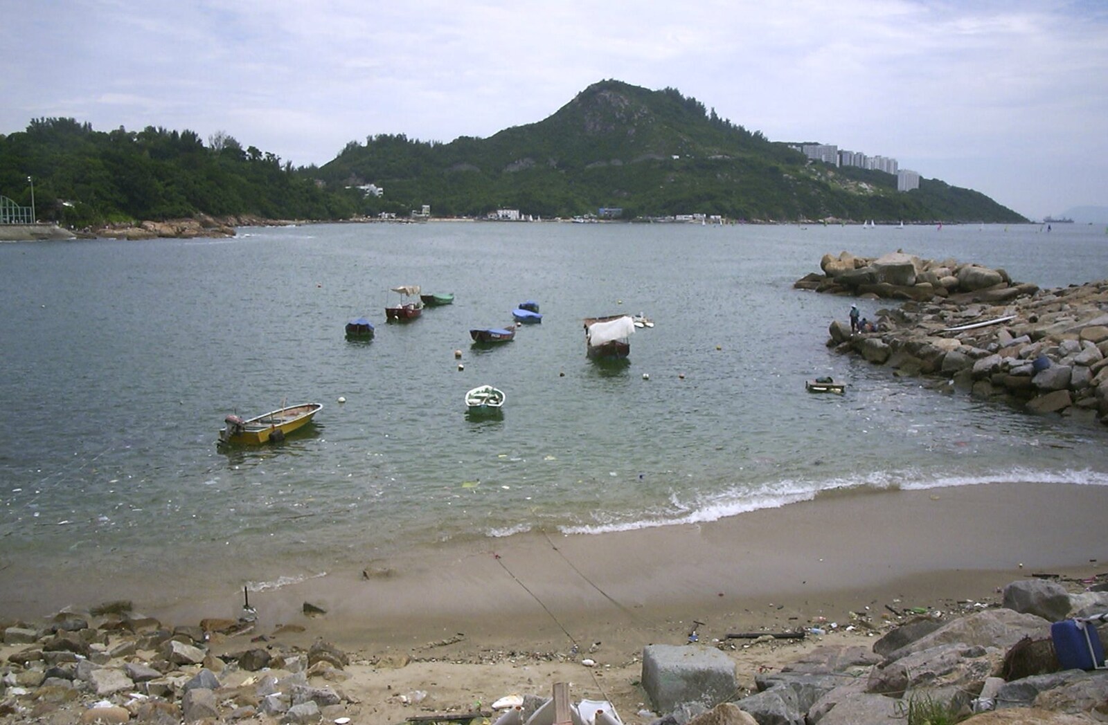 A Trip to Hong Kong, China - 11th August 2001: Stanley Harbour, near the Custom's House
