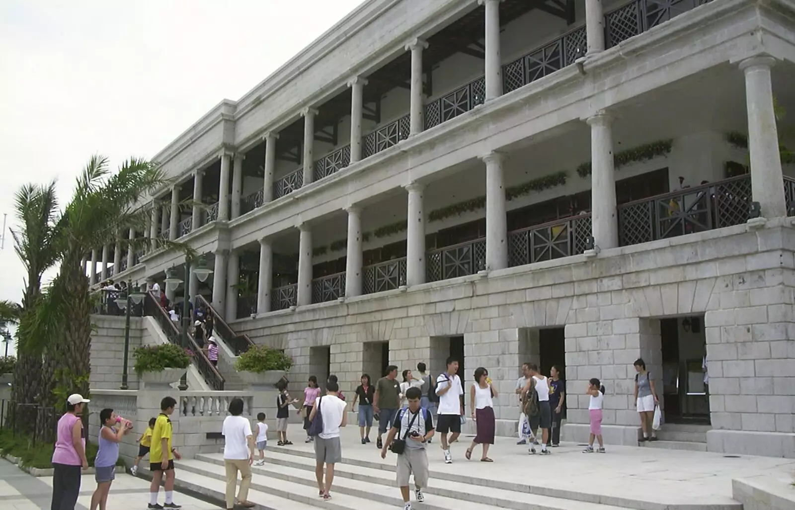 The former customs house, Stanley, from A Trip to Hong Kong, China - 11th August 2001