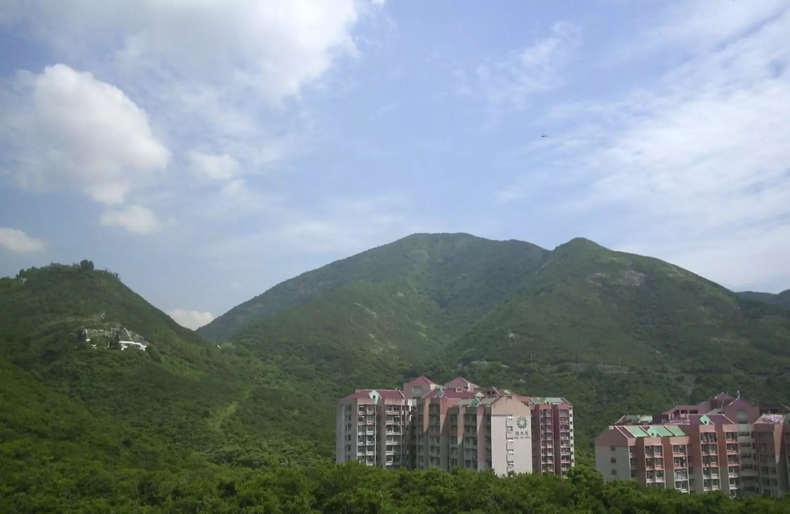 A view from the house, from A Trip to Hong Kong, China - 11th August 2001