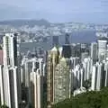 The classic view of Hong Kong from Victoria Peak, A Trip to Hong Kong, China - 11th August 2001