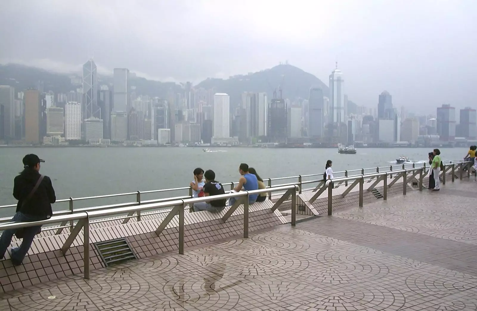 Hong Kong from Kowloon, from A Trip to Hong Kong, China - 11th August 2001