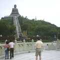 Lantau Island and the Po Lin Monastery, Hong Kong, China - 14th August 2001, The long steps up to the Buddha