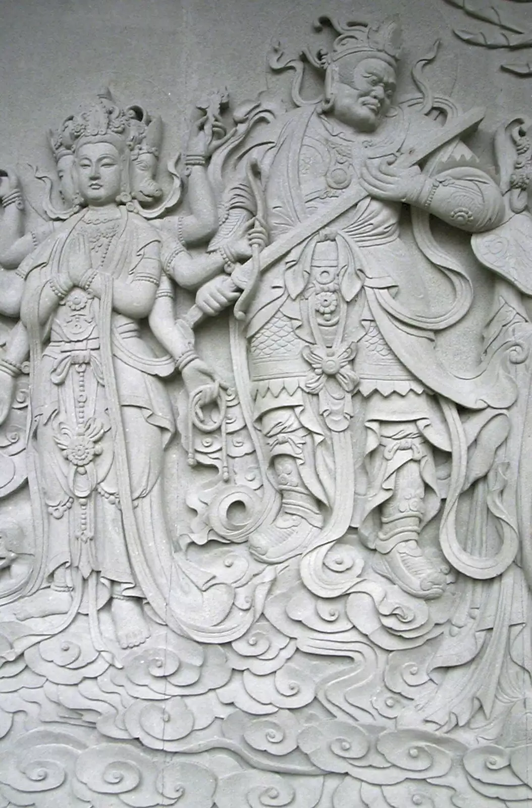 More carvings, from Lantau Island and the Po Lin Monastery, Hong Kong, China - 14th August 2001