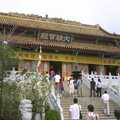 Lantau Island and the Po Lin Monastery, Hong Kong, China - 14th August 2001, The steps of the monastery