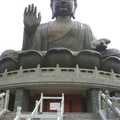 Buddha. Yes, there really is a <a href='http://www.buddhamuseum.com/shakyamuni-lotus-bronze.html#swastika'>swastika</a> on Buddha's chest, Lantau Island and the Po Lin Monastery, Hong Kong, China - 14th August 2001