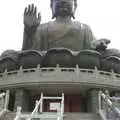 The Buddha at the top of the hill, Lantau Island and the Po Lin Monastery, Hong Kong, China - 14th August 2001