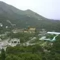 Another aerial view of the monastery, Lantau Island and the Po Lin Monastery, Hong Kong, China - 14th August 2001