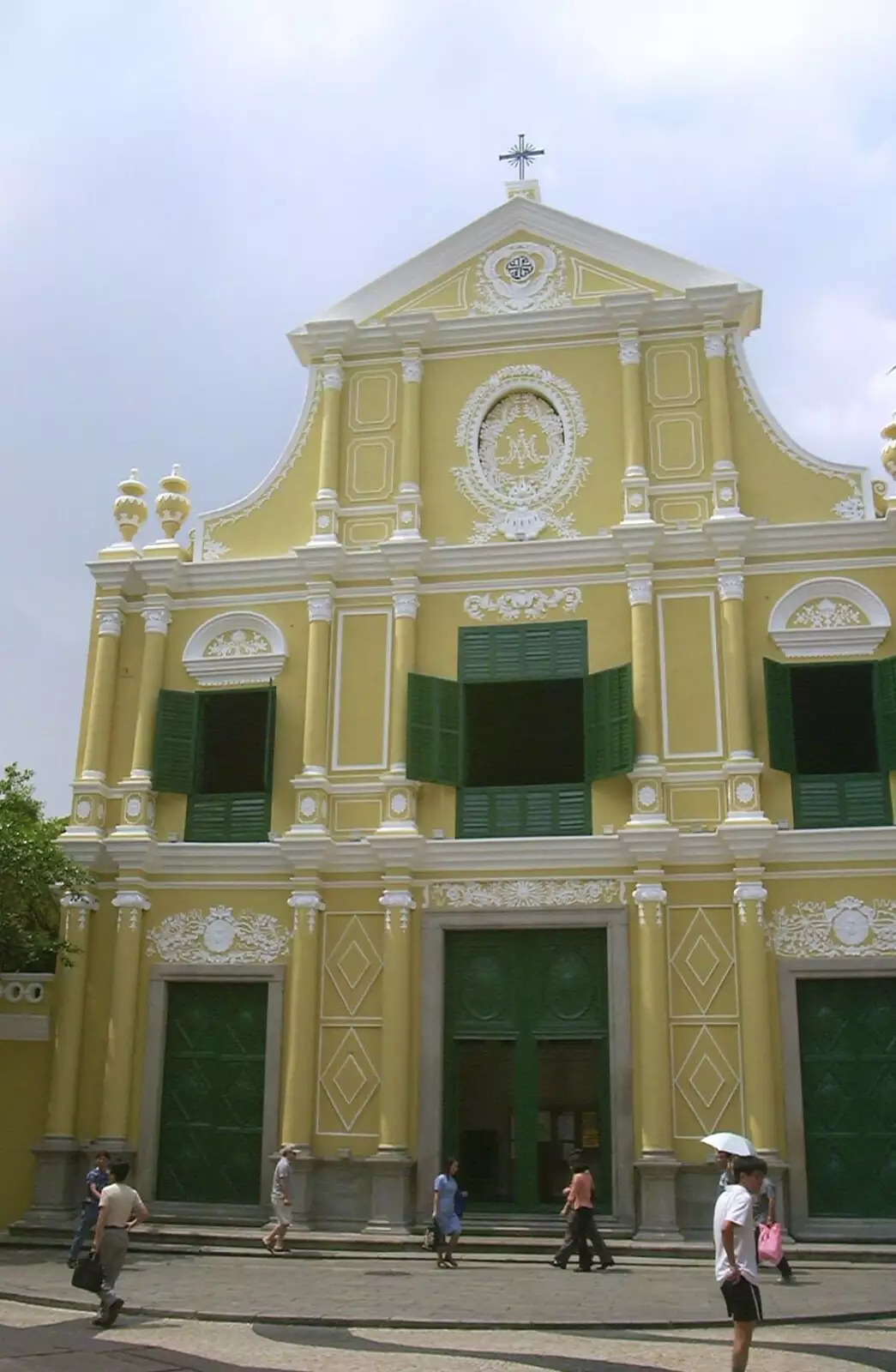 The early 17th-century St. Dominic's Church, from A Day Trip to Macau, China - 16th August 2001