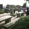 Tourists look at cannon, A Day Trip to Macau, China - 16th August 2001