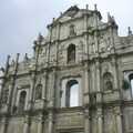 A Day Trip to Macau, China - 16th August 2001, The remaining façade of St. Paul's Church