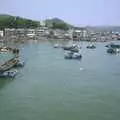 Makeshift rafts, Lamma Island, Hong Kong, China - 20th August 2001