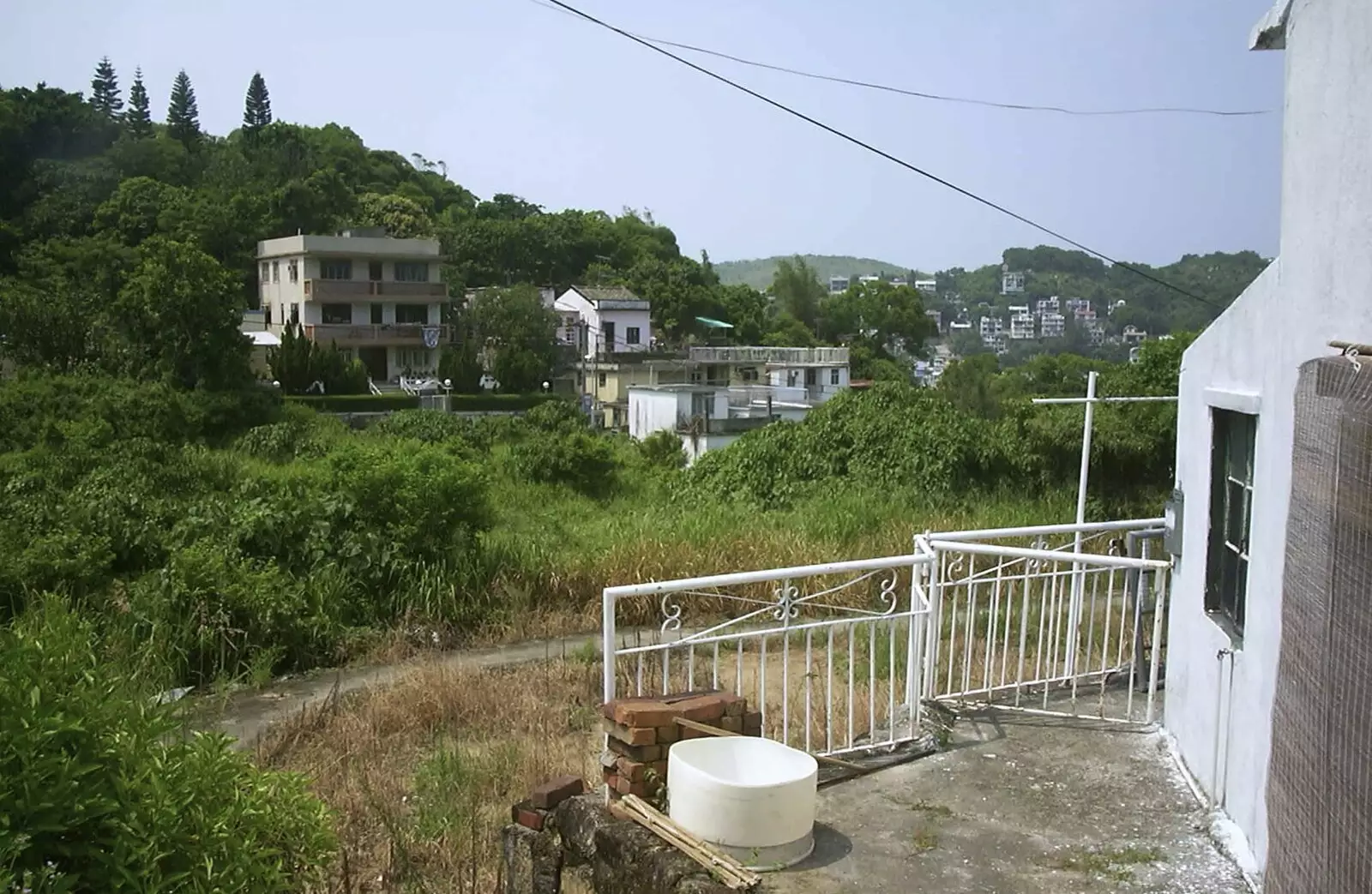 A random view of the village, from Lamma Island, Hong Kong, China - 20th August 2001