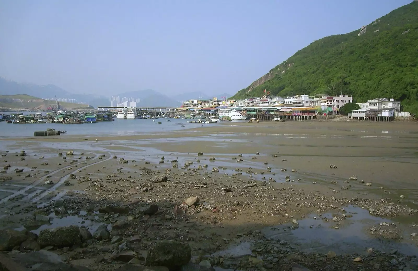 Down on the mudflats, from Lamma Island, Hong Kong, China - 20th August 2001