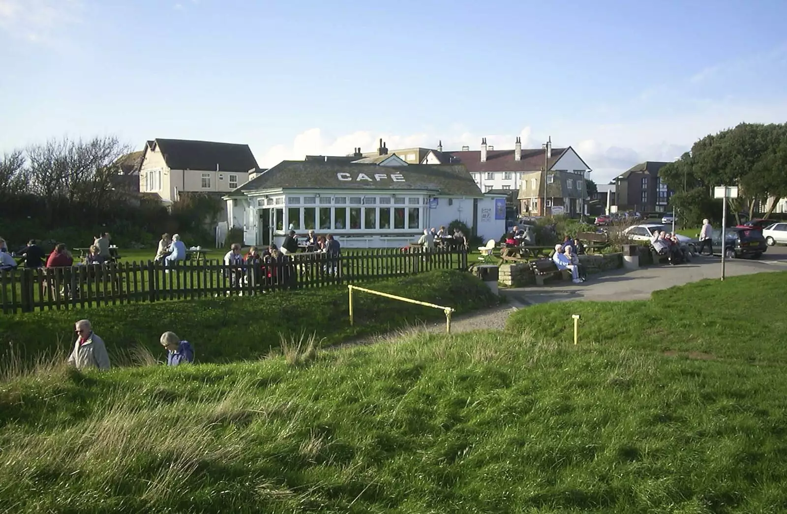 The Beachcomber café, Barton-on-Sea, from A Trip Down South, New Milton, Hampshire - 25th August 2001