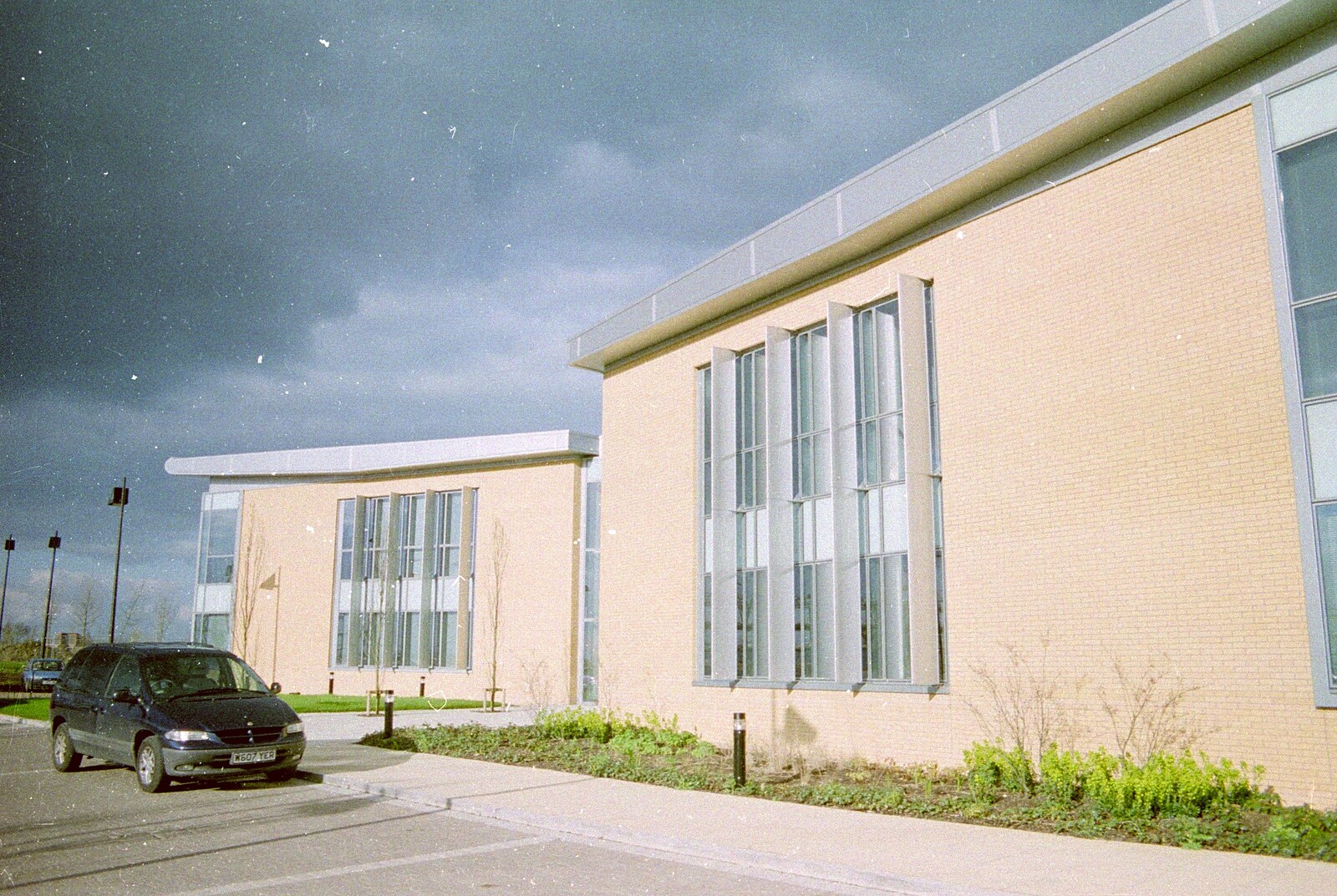 The 3G Lab Cambourne 'open prison' office from 3G Lab Moves Offices, Milton Road, Cambourne and Cambridge - 27th August 2001